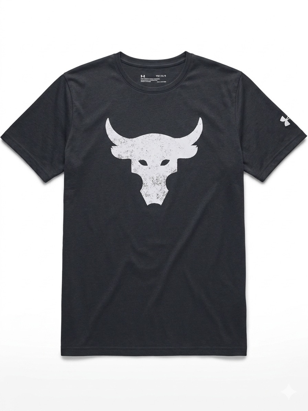 Under Armour Boy’s Black Project Rock Graphic Tee Size L